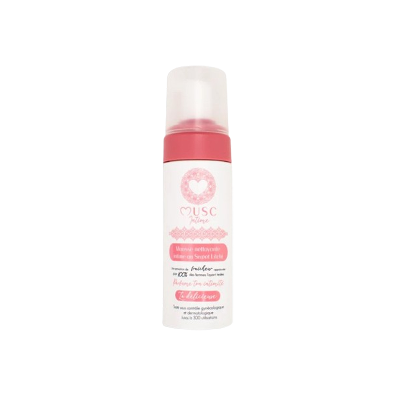 Musc Intime La Délicieuse Sweet Litchi mousse nettoyant intime 150ml