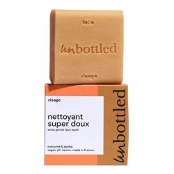 Unbottled nettoyant visage super doux sans savon 30gr