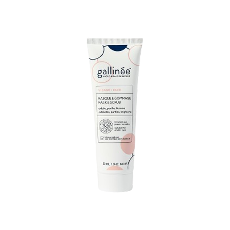 Gallinée masque & gommage visage 50ml