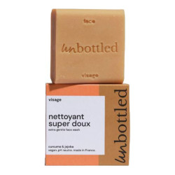 Unbottled nettoyant visage super doux 90gr