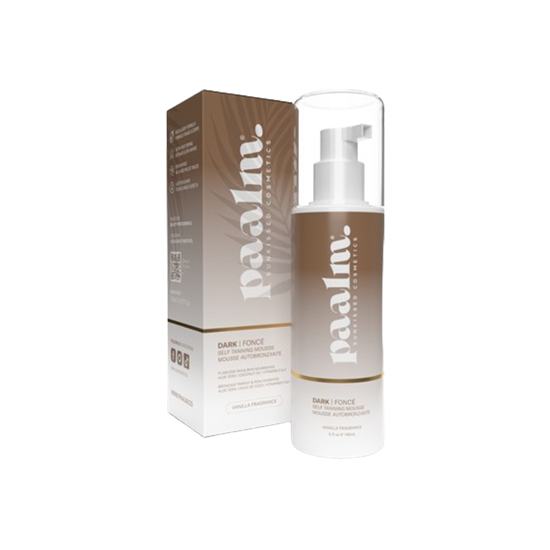 Paalm mousse autobronzante teinte dark 150ml