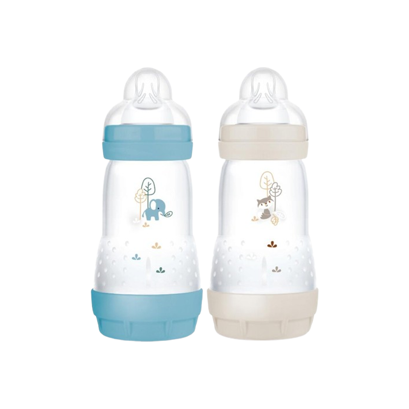 MAM Easy Start 2 biberons anti-colique 2+ mois ocean sable 260ml