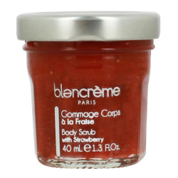 Blancrème gommage corps - fraise 40ml