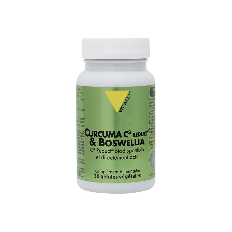 Vitall+ Curcuma C3 Reduct & Boswellia 30 gélules végétales