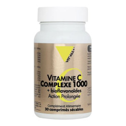 Vitall+ Vitamine C Complexe 1000mg 30 comprimés sécables