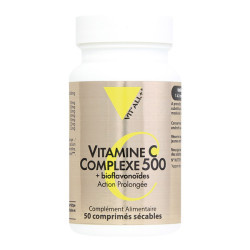 Vitall+ Vitamine C Complexe 500mg 100 comprimés sécables