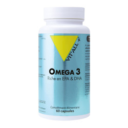 Vitall+ Oméga 3 - 1000mg 60 capsules