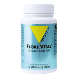 Vitall+ Flora Vital 30 gélules végétales gastro-résistantes