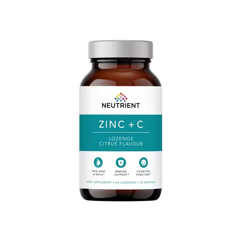 Neutrient Zinc + C 60 pastilles aux agrumes