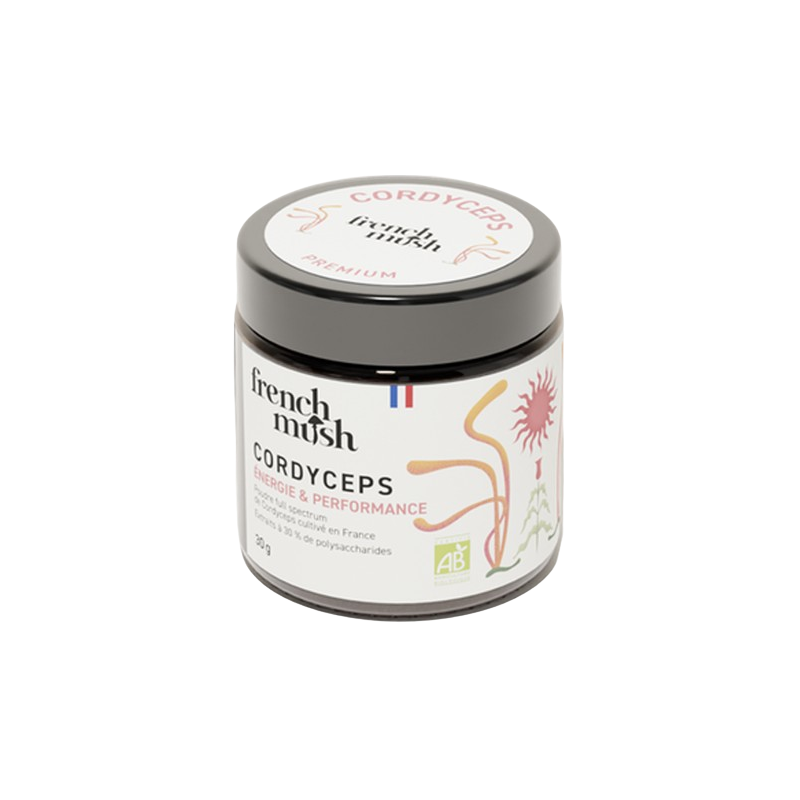 French Mush Cordyceps Poudre bio 30gr