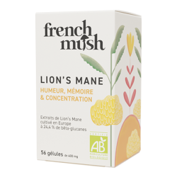 French Mush Lion's Mane bio 56 gélules