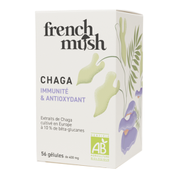 French Mush Chaga bio 56 gélules