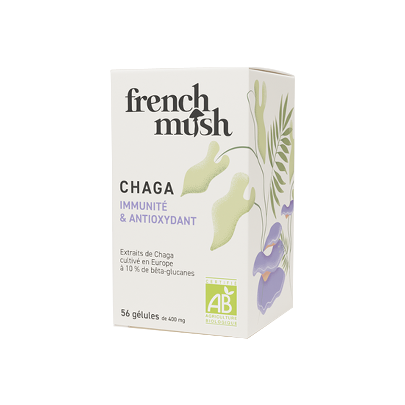 French Mush Chaga bio 56 gélules