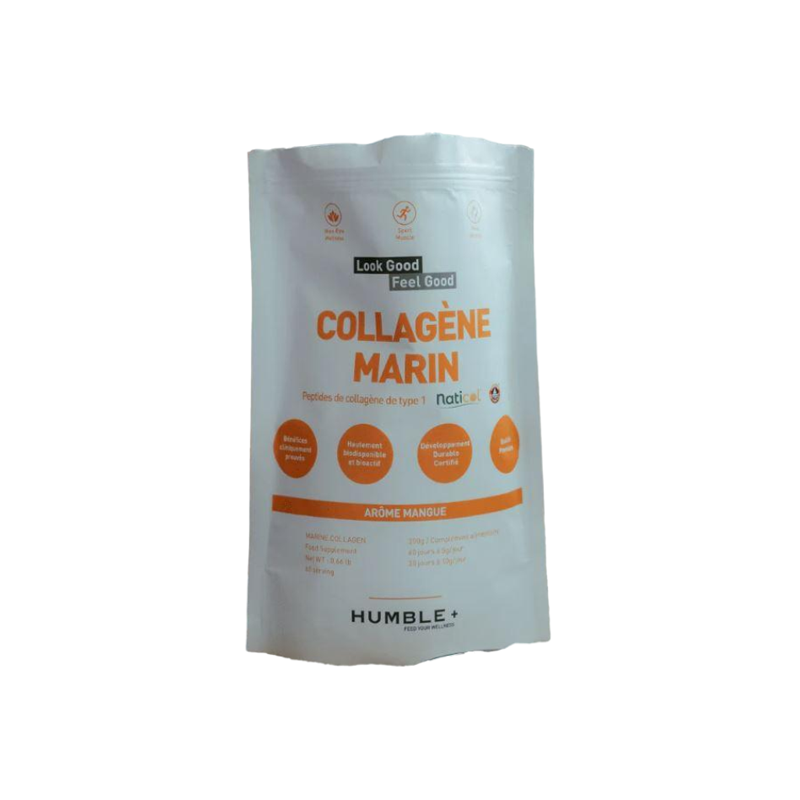 Humble+ Collagène Marin arôme mangue 300gr