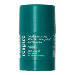 Respire déodorant stick Menthe Eucalyptus bio 50gr