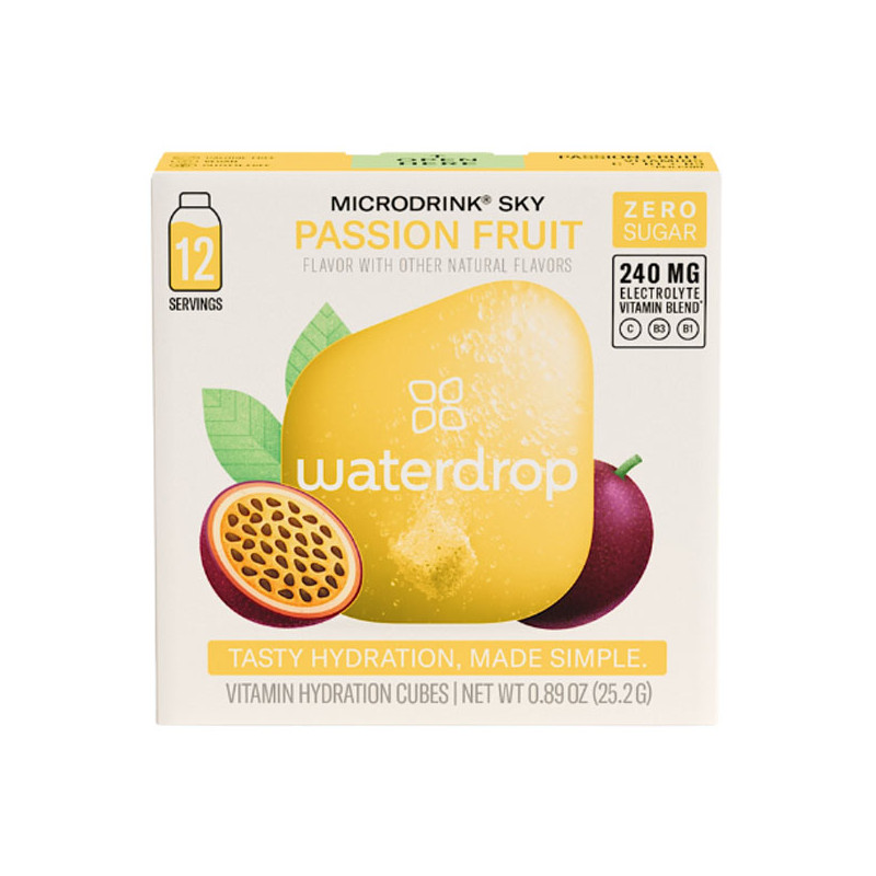 Waterdrop Microdrink Sky fruit de la passion 12 portions