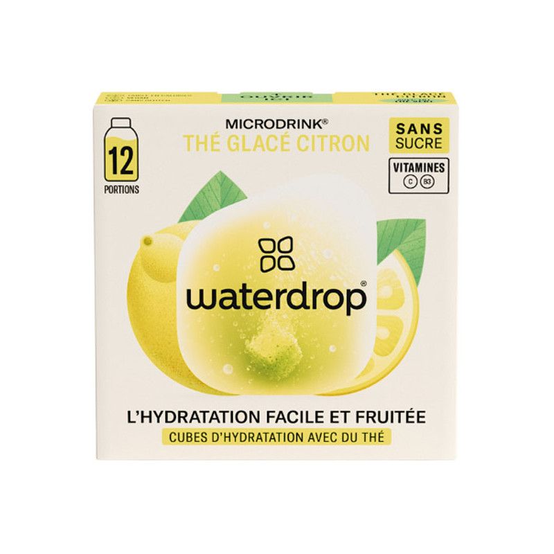 Waterdrop Microdrink Thé glacé citron 12 portions