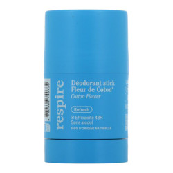 Respire déodorant stick Fleur de Coton bio 50gr