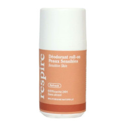 Respire déodorant roll-on Peaux Sensibles 50ml