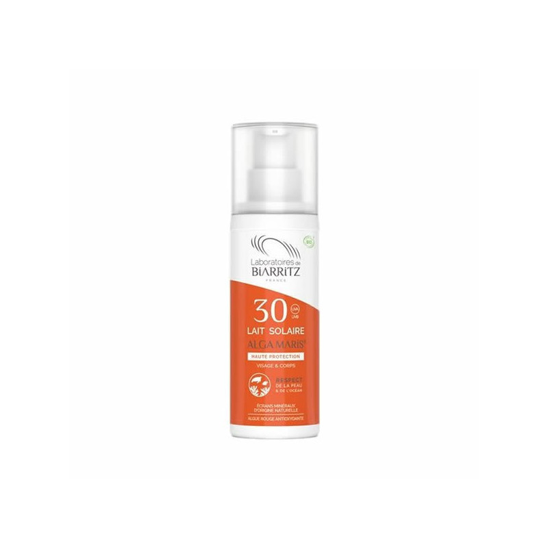 Biarritz lait solaire spf30 bio 100ml