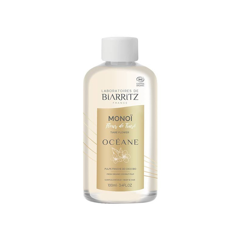 Biarritz monoï océane fleur de tiaré 100ml