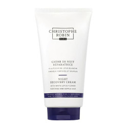 Christophe Robin crème de nuit réparatrice à la fleur de Lotus blanche 150ml