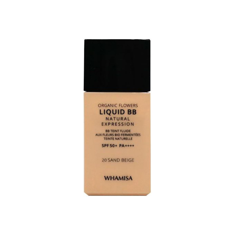 Whamisa BB crème liquide SPF50+ 20 sand beige 30ml