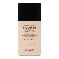 Whamisa BB crème liquide SPF50+ 21 light beige 30ml