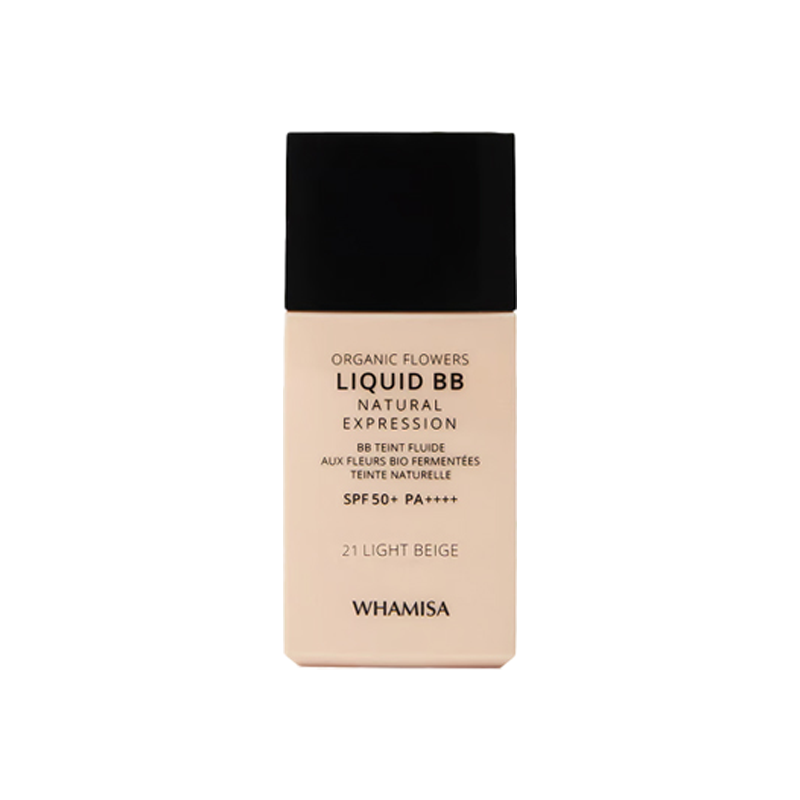 Whamisa BB crème liquide SPF50+ 21 light beige 30ml