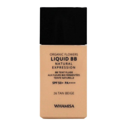 Whamisa BB crème liquide SPF50+ 26 tan beige 30ml