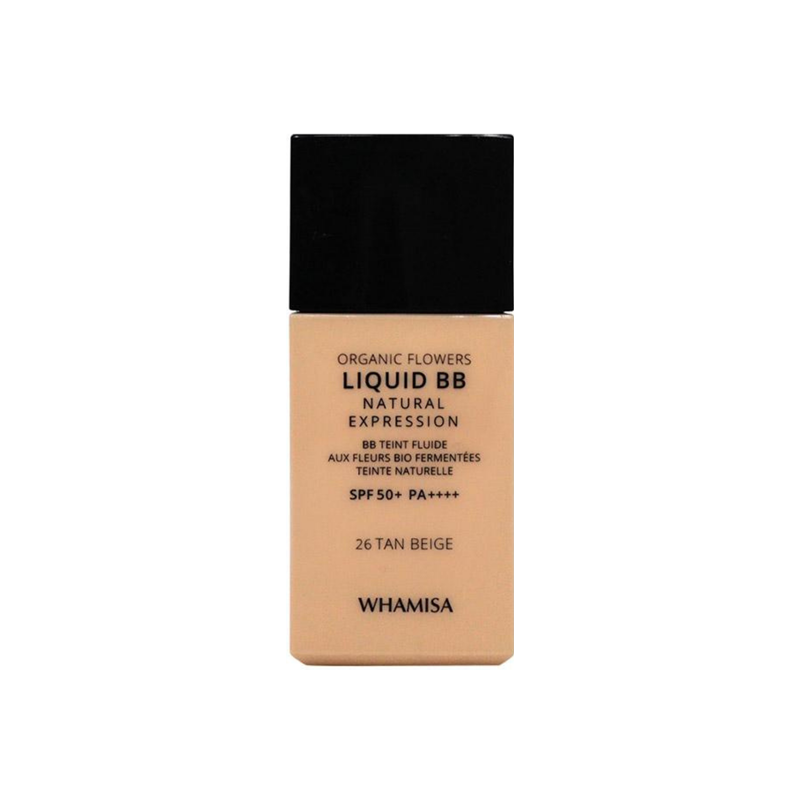 Whamisa BB crème liquide SPF50+ 26 tan beige 30ml