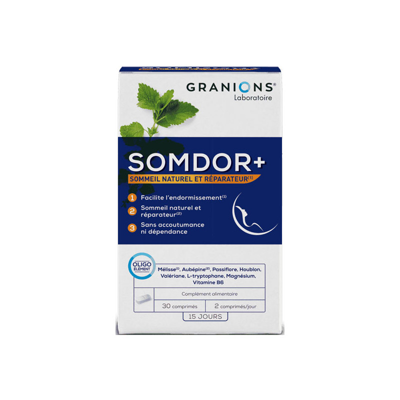 Granions Somdor+ boîte de 30 comprimés