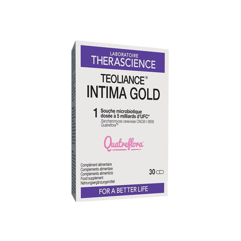 Therascience Teoliance Intima Gold Quatreflora 30 gélules