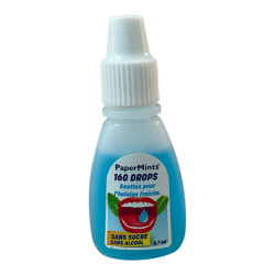 PaperMints 160 drops gouttes pour l'haleine fraîche 3,7ml