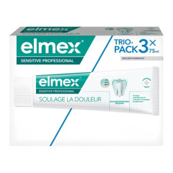 Elmex sensitive professional dents sensibles 3 x 75ml