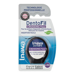 Inava DentoFil Crossing Floss 30 fils dentaires