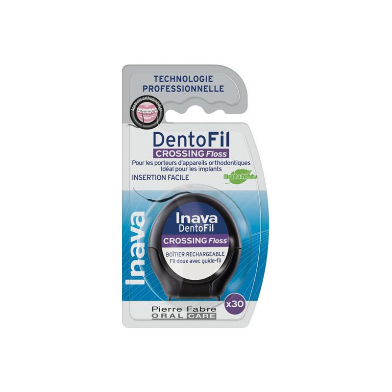 Inava DentoFil Crossing Floss 30 fils dentaires