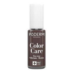 Poderm Color Care vernis à ongles tea tree 833 brun