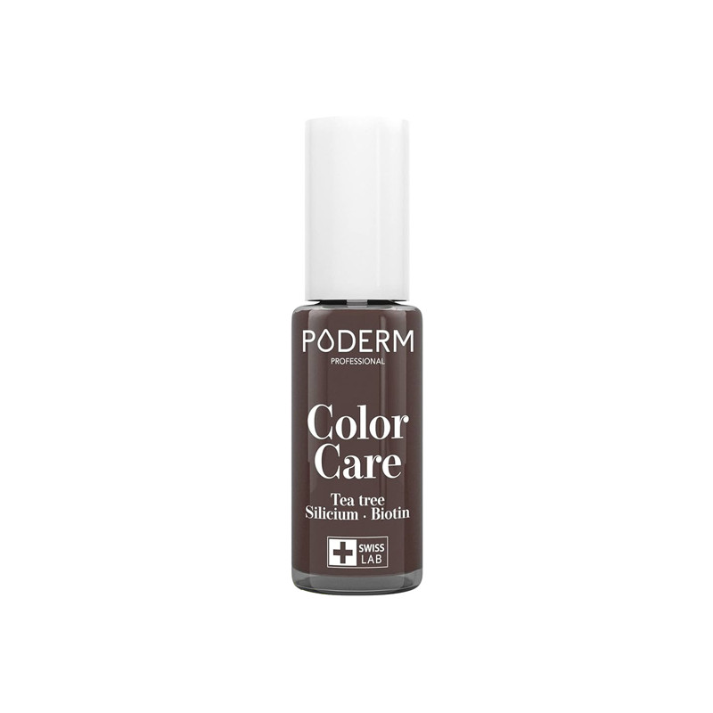 Poderm Color Care vernis à ongles tea tree 833 brun