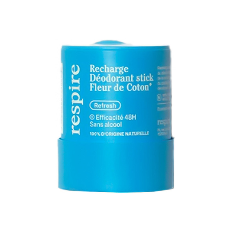 Respire Recharge déodorant stick Fleur de Coton 50gr