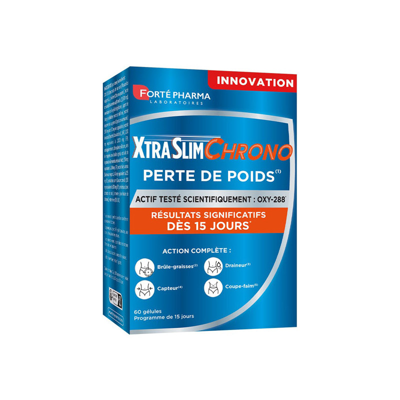 Forté Pharma XtraSlim Chrono perte de poids 60 gélules