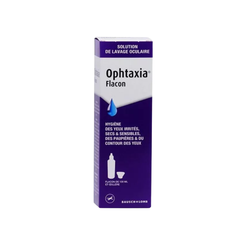 Bausch + Lomb Ophtaxia solution lavage 100ml