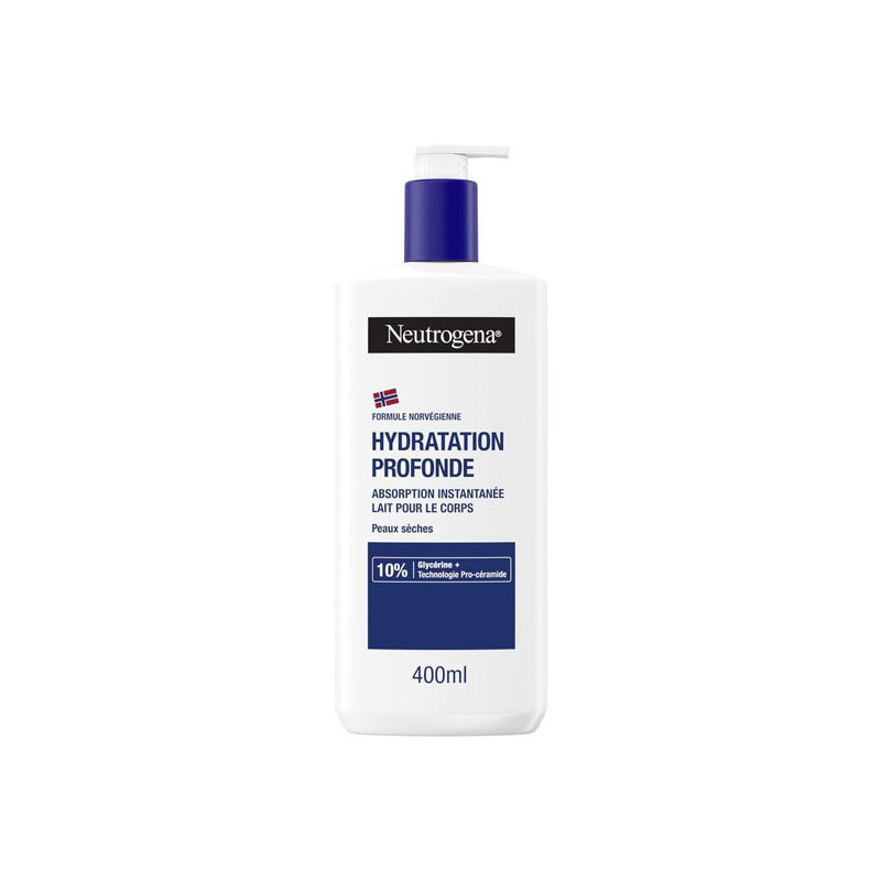 Neutrogena Hydratation Profonde lait corps peaux sèches 400ml