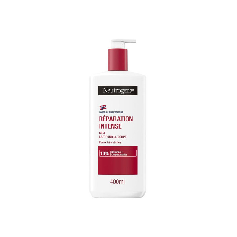 Neutrogena Réparation Intense CICA lait corps peaux très sèches 400ml