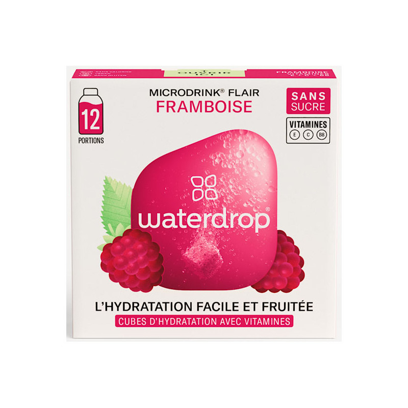 Waterdrop Microdrink Flair framboise 12 portions