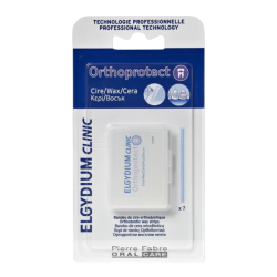 Elgydium clinic orthoprotect 7 bandes de cire