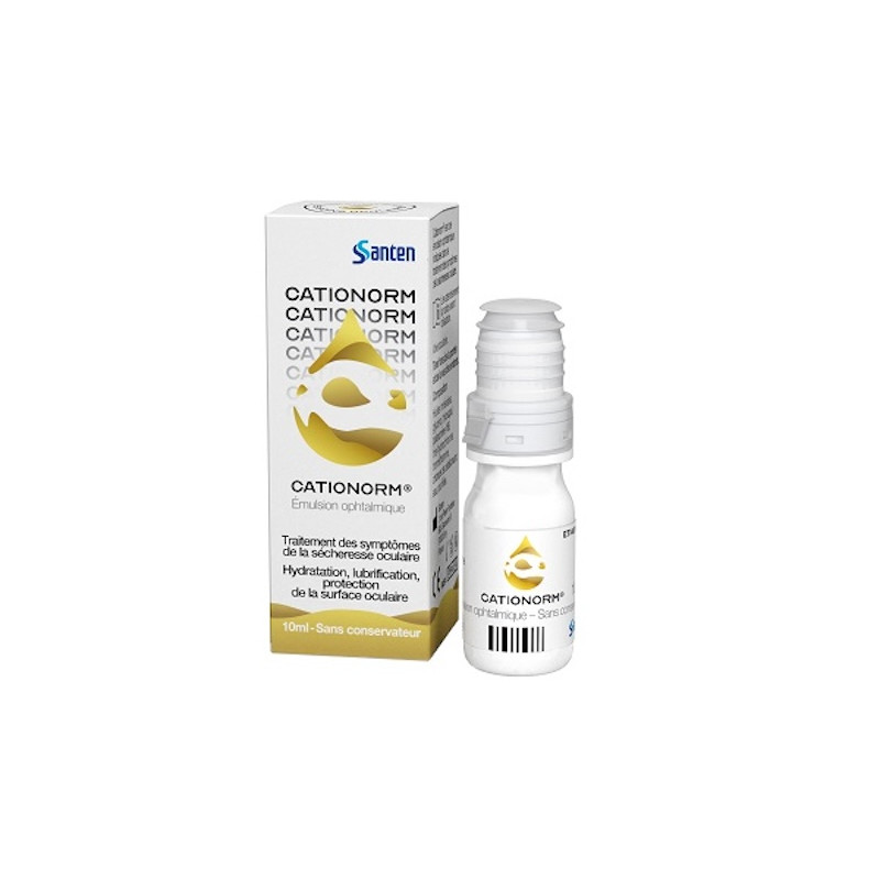 Santern cationorm Multidose ophtalmique 10ml