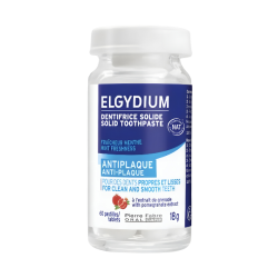 Elgydium Antiplaque dentifrice solide 60 comprimés