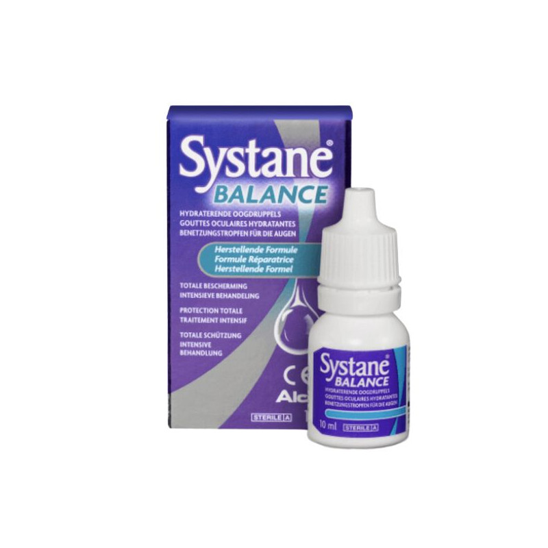 Alcon Systane balance gouttes oculaires lubrifiantes 10ml