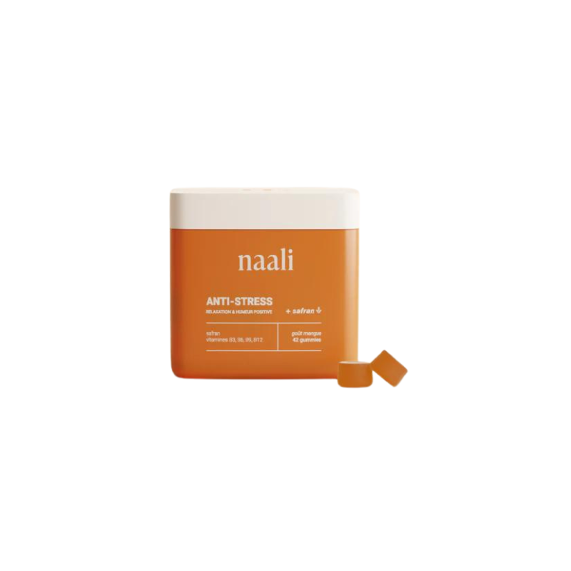 Naali Gummies Anti-Stress au safran sans sucre x42